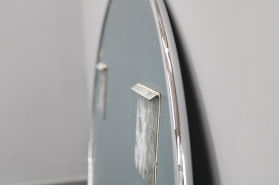 Image 1 of 1970S Round Italian Chrome Plated Mirror