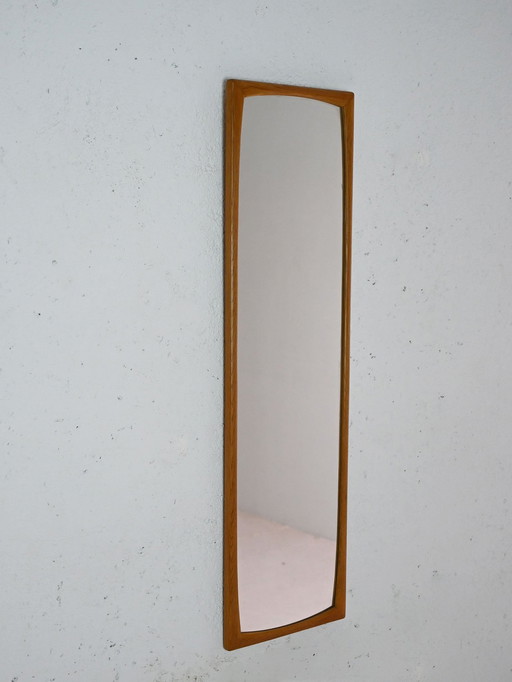 1960s Oak Mirror