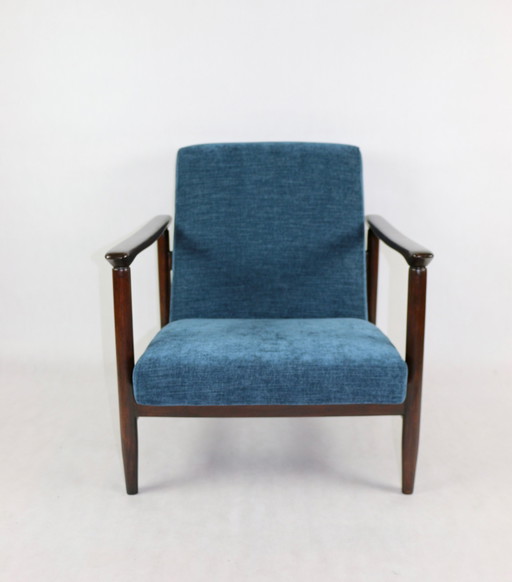 Blue Ocean Gfm-142 Armchair Attributed To Edmund Homa, 1970S - Set Of 2 Armchairs