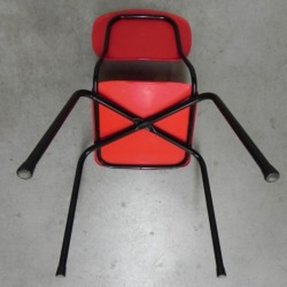 Image 1 of Vintage chair in red or gray