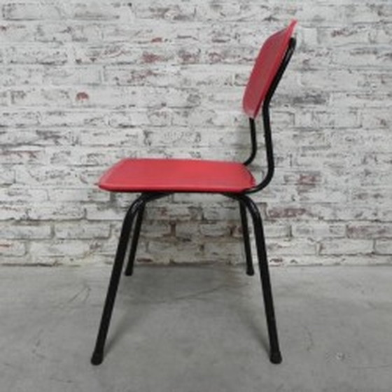Image 1 of Vintage chair in red or gray