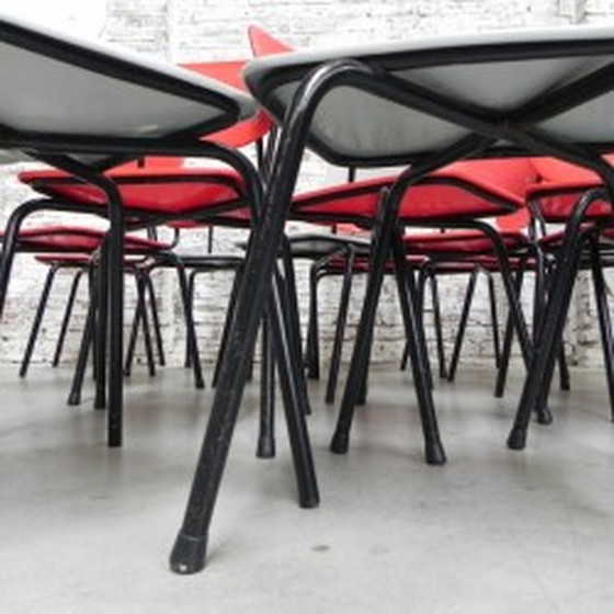 Image 1 of Vintage chair in red or gray