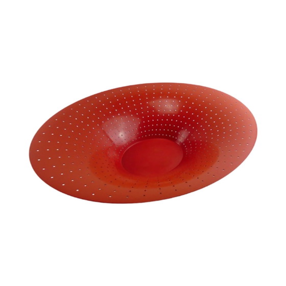 Image 1 of Alessi - Francesca Amfitheatrof - Red perforated fruit bowl - 2000