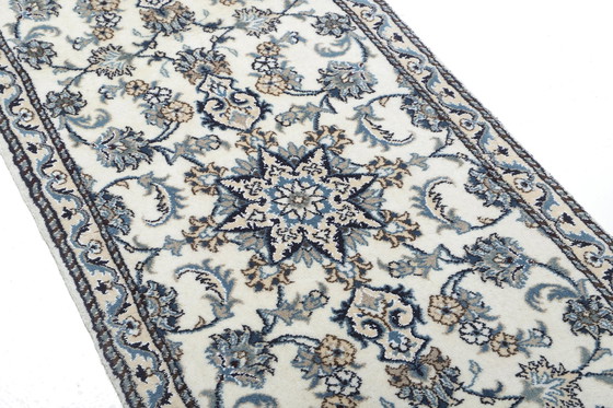 Image 1 of Original hand-knotted Persian carpet Nain 12 La 290 X 80 Cm