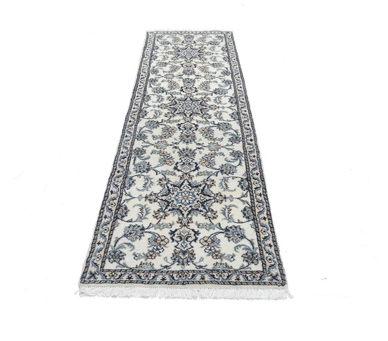 Image 1 of Original hand-knotted Persian carpet Nain 12 La 290 X 80 Cm