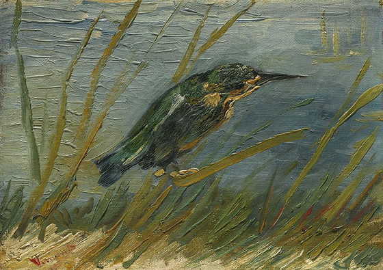 Image 1 of Vincent Van Gogh --Ice Bird On The Waterfront