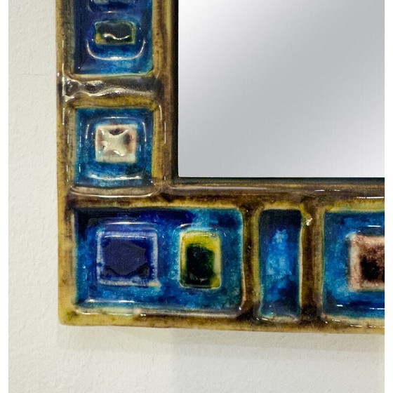 Image 1 of Specchio in ceramica vintage