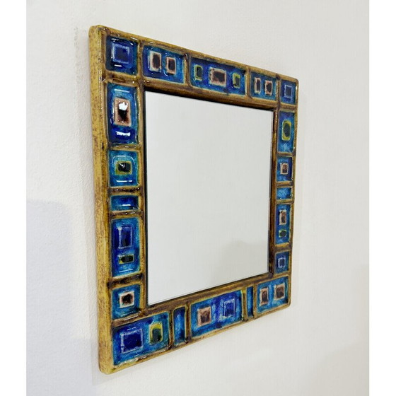 Image 1 of Specchio in ceramica vintage