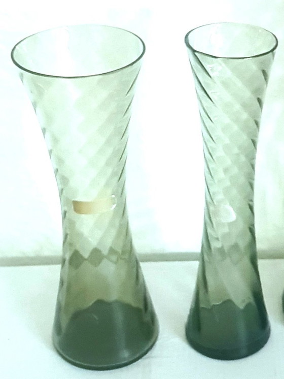 Image 1 of 4 jarrones con borde dentado de Alfred Taube para Füge &amp; Taube