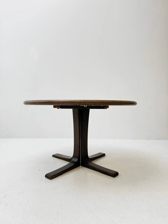 Image 1 of Path wood mosaic dining and coffee table by Dieter Wäckerlin for Idealheim, 1970s