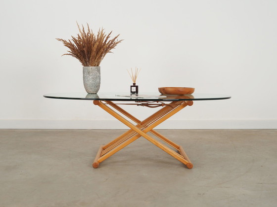 Image 1 of Beech Coffee Table, Danish Design, 1990S, Designer: Andreas Hansen, Production: Haslev Møbelsnedkeri