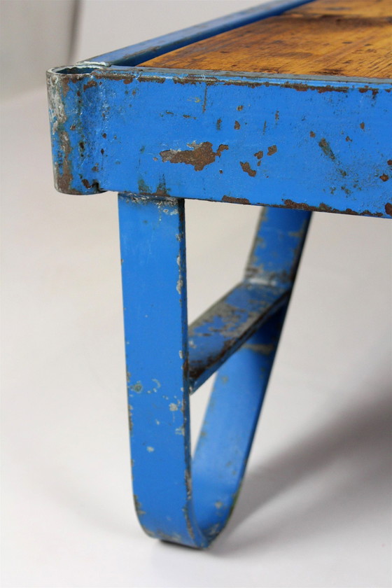 Image 1 of Industrial Coffee Table Cart, 1950S