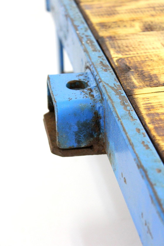 Image 1 of Industrial Coffee Table Cart, 1950S