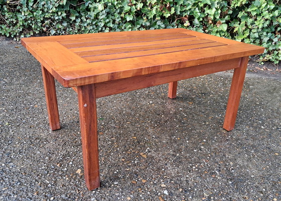 Image 1 of Barlow Tyrie Lounge Side Table Teak 75.5X48X36(H)Cm