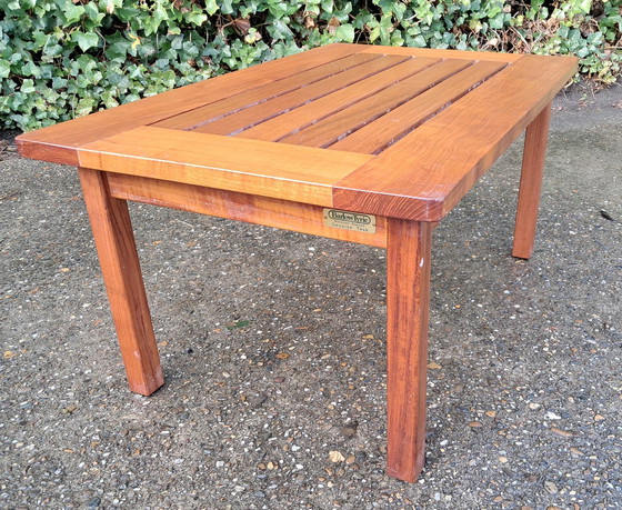 Image 1 of Barlow Tyrie Lounge Side Table Teak 75.5X48X36(H)Cm