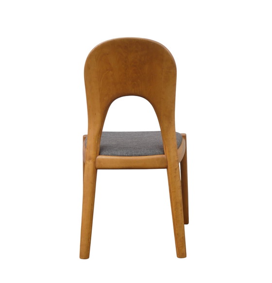 Image 1 of Set of 6 chairs by Niels Koefoed for Koefoed'S Hornslet, Denmark 1970