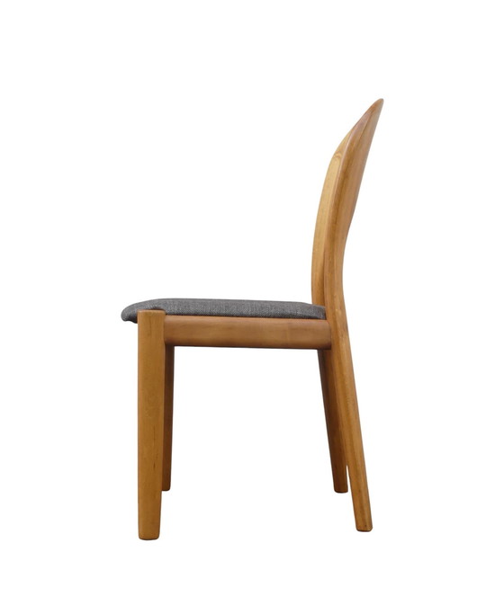 Image 1 of Set of 6 chairs by Niels Koefoed for Koefoed'S Hornslet, Denmark 1970