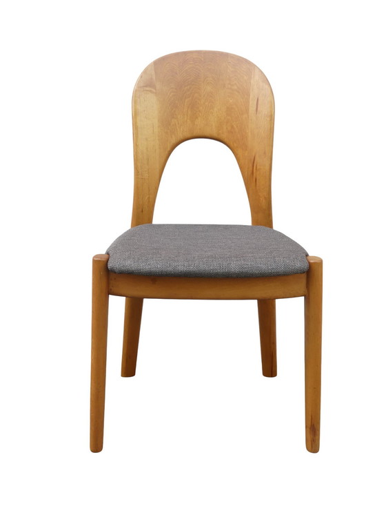 Image 1 of Set of 6 chairs by Niels Koefoed for Koefoed'S Hornslet, Denmark 1970