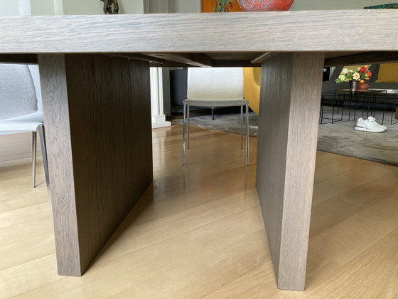 Image 1 of Van Rossum Lof Family Dining Table Plus Bench, Oak Grey