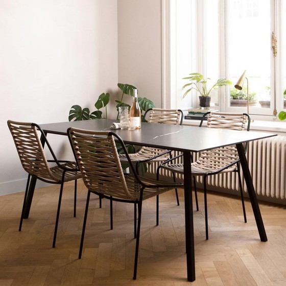 Image 1 of Ceramic Dining Table 240X90Cm - Black