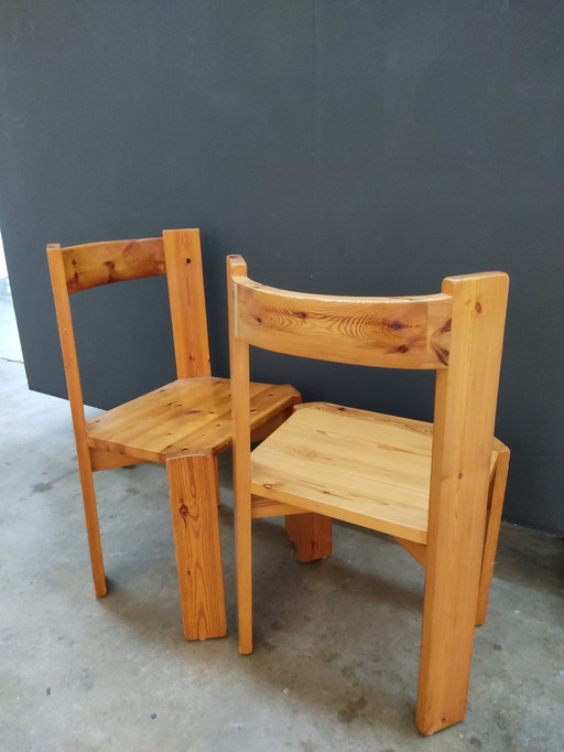 Brutalist 70'S Dining Chairs