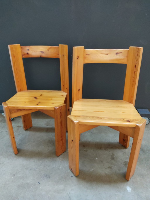 Brutalist 70'S Dining Chairs