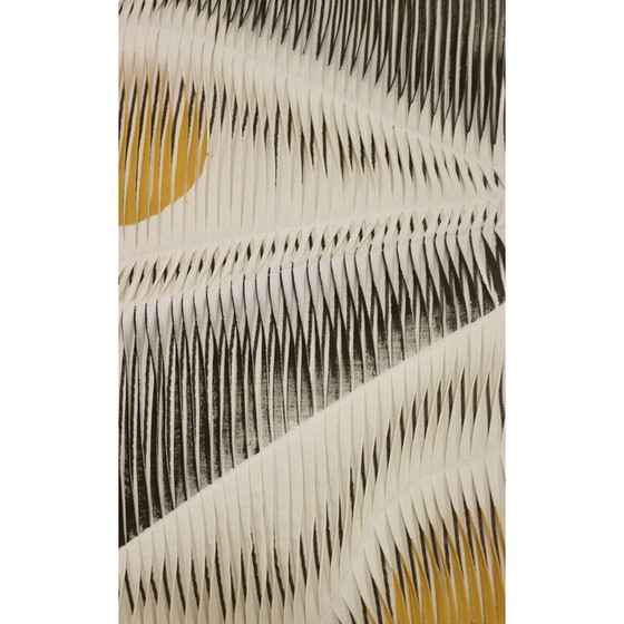 Image 1 of Vintage wave and relief effect painting