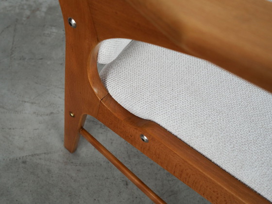 Image 1 of Beech Armchair, Scandinavian Design, 1960S, Designer: Arne Hovmand Olsen, Manufacture: A. R. Klingenberg & Son