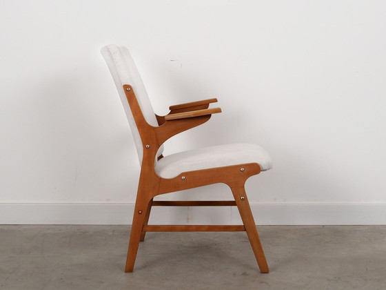 Image 1 of Beech Armchair, Scandinavian Design, 1960S, Designer: Arne Hovmand Olsen, Manufacture: A. R. Klingenberg & Son