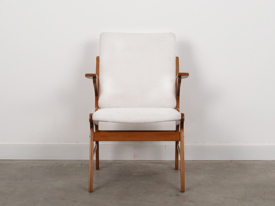 Image 1 of Beech Armchair, Scandinavian Design, 1960S, Designer: Arne Hovmand Olsen, Manufacture: A. R. Klingenberg & Son