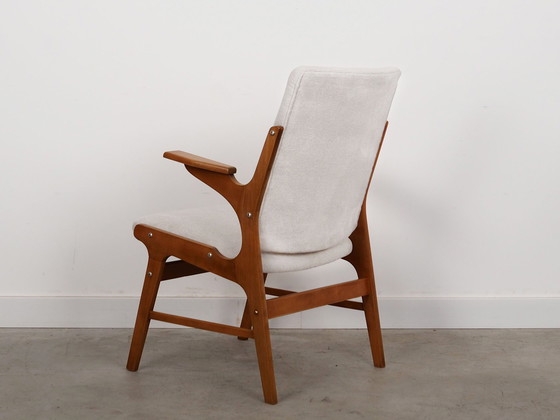 Image 1 of Beech Armchair, Scandinavian Design, 1960S, Designer: Arne Hovmand Olsen, Manufacture: A. R. Klingenberg & Son