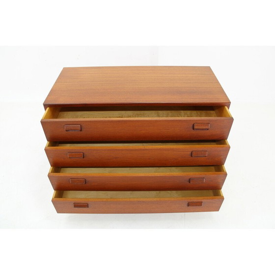 Image 1 of Cassettiera vintage in teak con cassetti per Søborg Møbelfabrik, Danimarca 1950