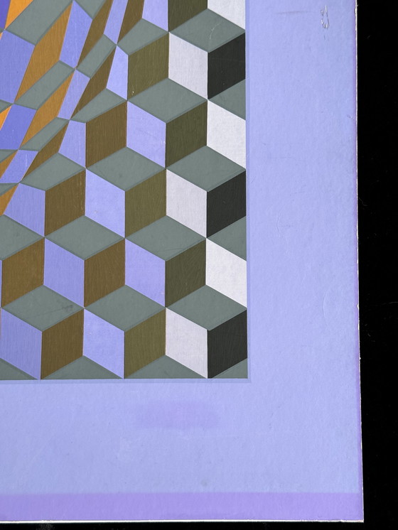 Image 1 of Victor Vasarely - serigraphie / silkscreen. 1970s