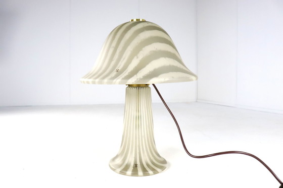 Image 1 of Peill & Putzler Xxl Table Lamp Glass Vintage