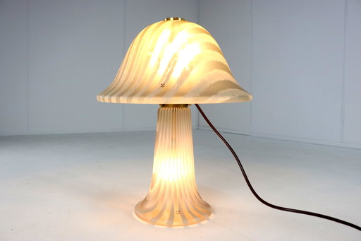 Peill & Putzler Xxl Table Lamp Glass Vintage
