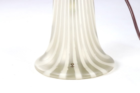 Image 1 of Peill & Putzler Xxl Table Lamp Glass Vintage