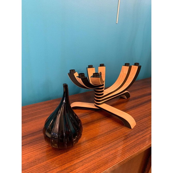 Image 1 of Vintage Drops vase by Renzo Stellon for Salviati