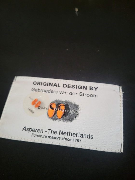 Image 1 of 4x Silla Gebr van der Stroom modelo Gispen 201