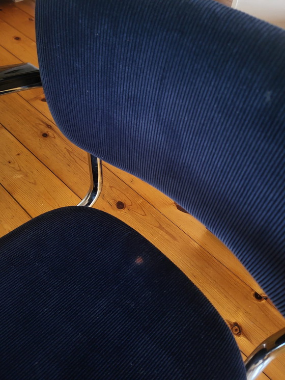 Image 1 of 4x Silla Gebr van der Stroom modelo Gispen 201