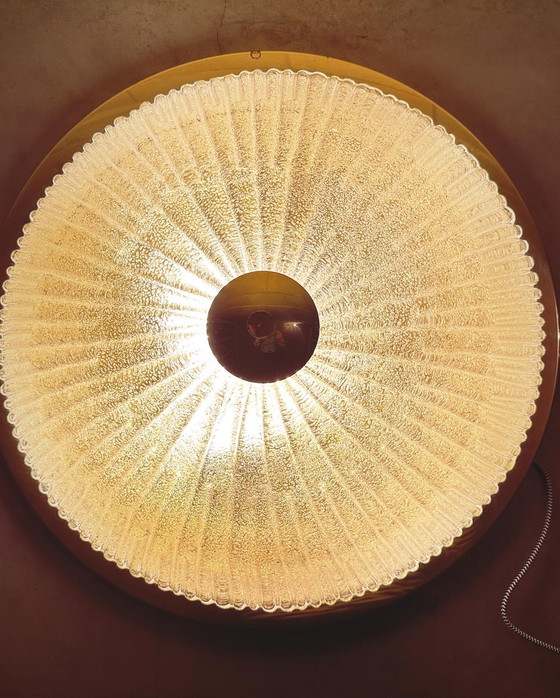 Image 1 of Lampada da soffitto vintage di grandi dimensioni