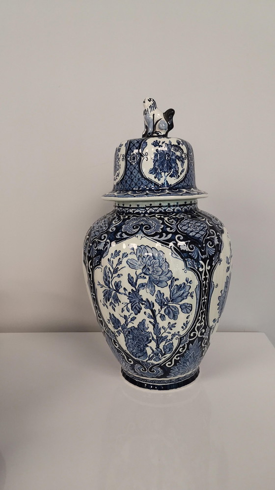 Image 1 of Delft Blue Boch vase