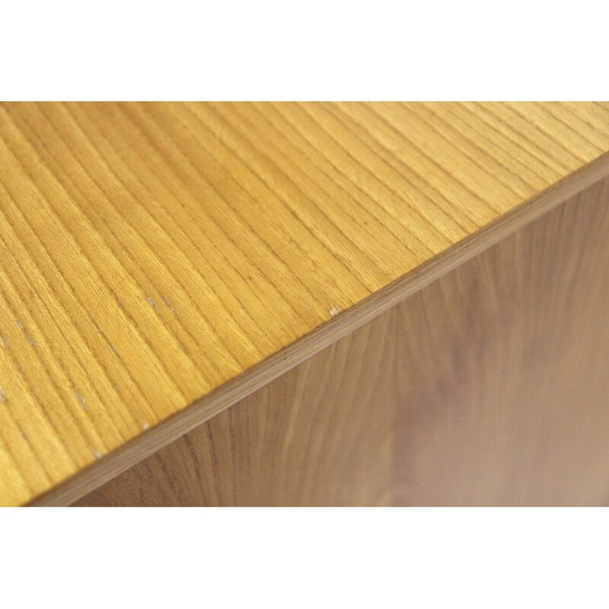 Image 1 of Scandinavian vintage elmwood cabinet, Sweden 1960