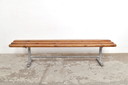 Vintage wooden bench 185 cm