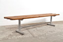 Vintage wooden bench 185 cm
