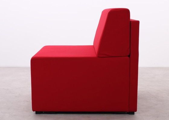 Image 1 of 2X Armchair König+Neurath Net.Work.Place Red