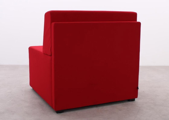 Image 1 of 2X Armchair König+Neurath Net.Work.Place Red