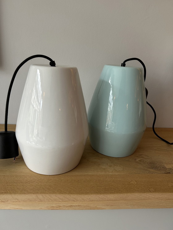 Image 1 of 2X Lamp Bell Northern Lighting Porcelain