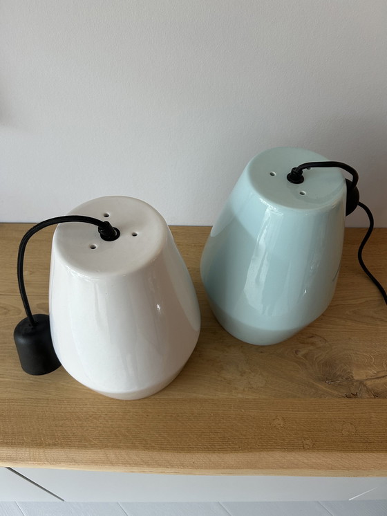 Image 1 of 2X Lamp Bell Northern Lighting Porcelain