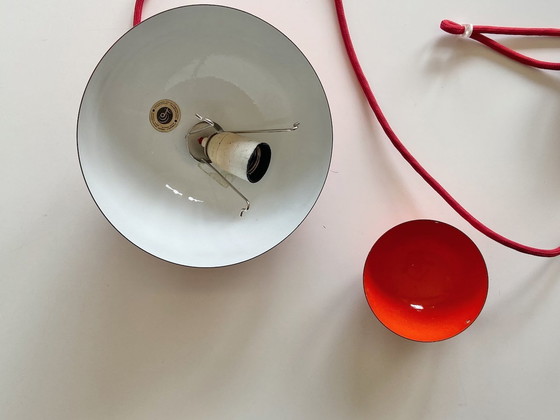 Image 1 of Maceta vintage Verner Panton esmaltada Louis Poulsen