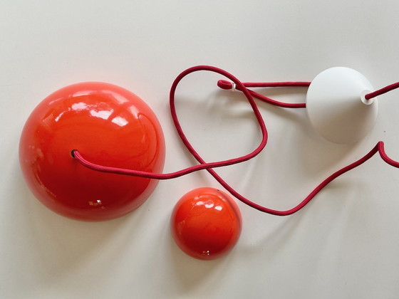 Image 1 of Maceta vintage Verner Panton esmaltada Louis Poulsen